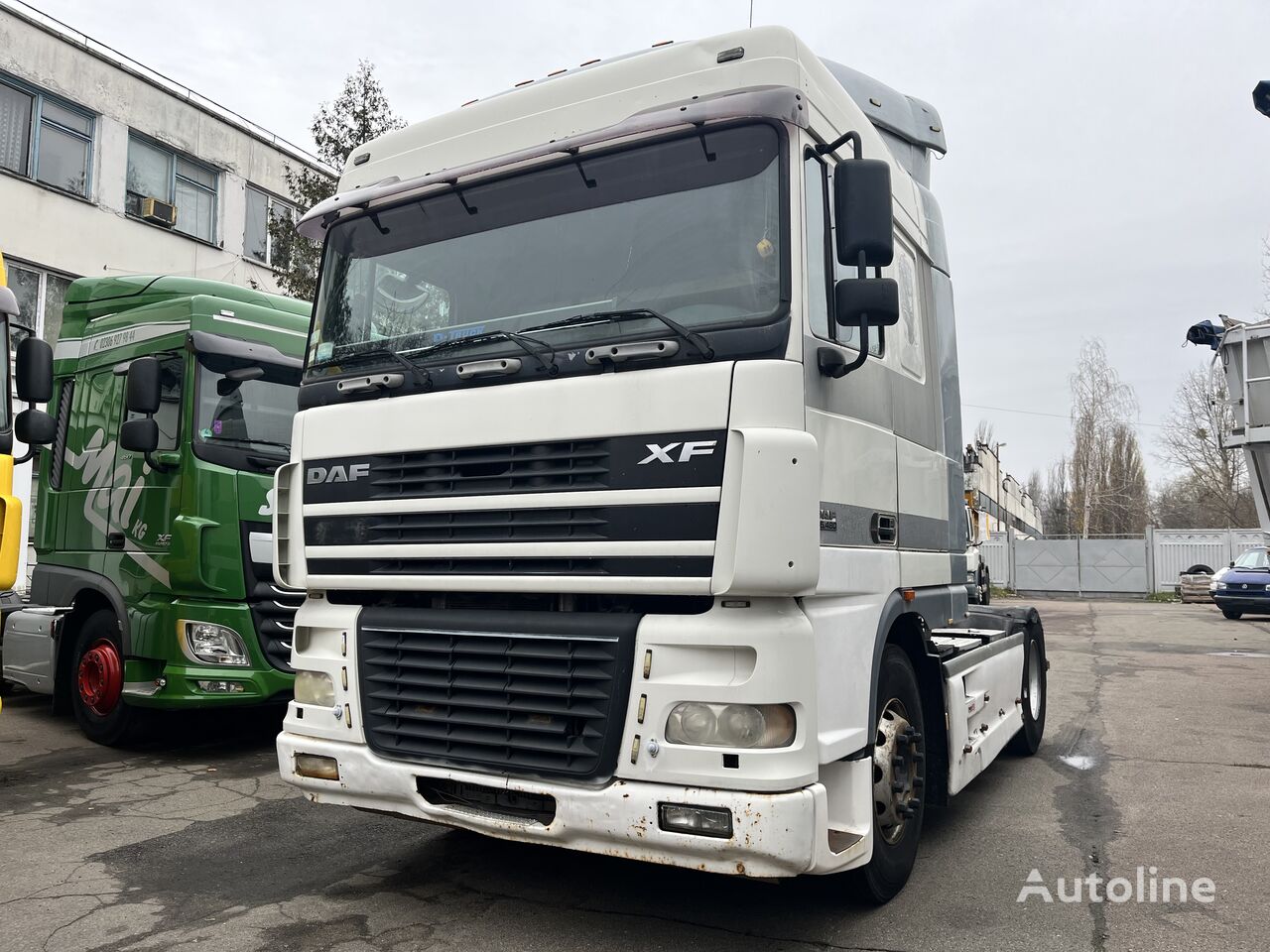 Ci Gnik Siod Owy Daf Xf Na Sprzeda Ukraina M Kyiv Wn