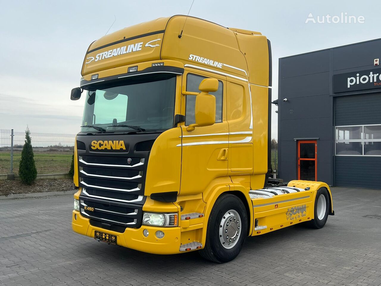 Ciągnik siodłowy Scania R450 STREAMLINE EURO 6 XENONY SKÓRY ACC