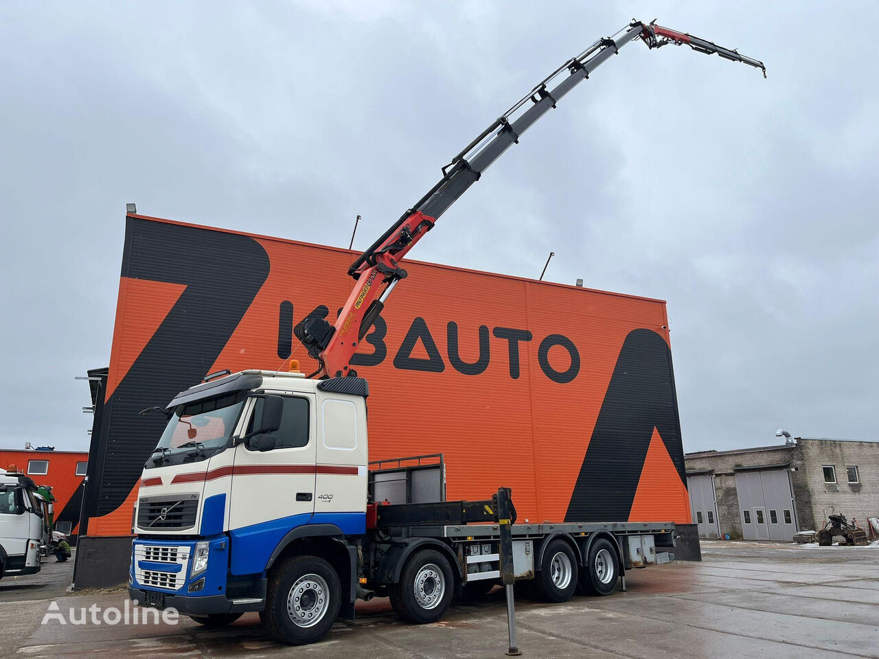 Ciężarówka burtowa Volvo FH 400 8x2 PK 29002 JIB PJ060 Platform L