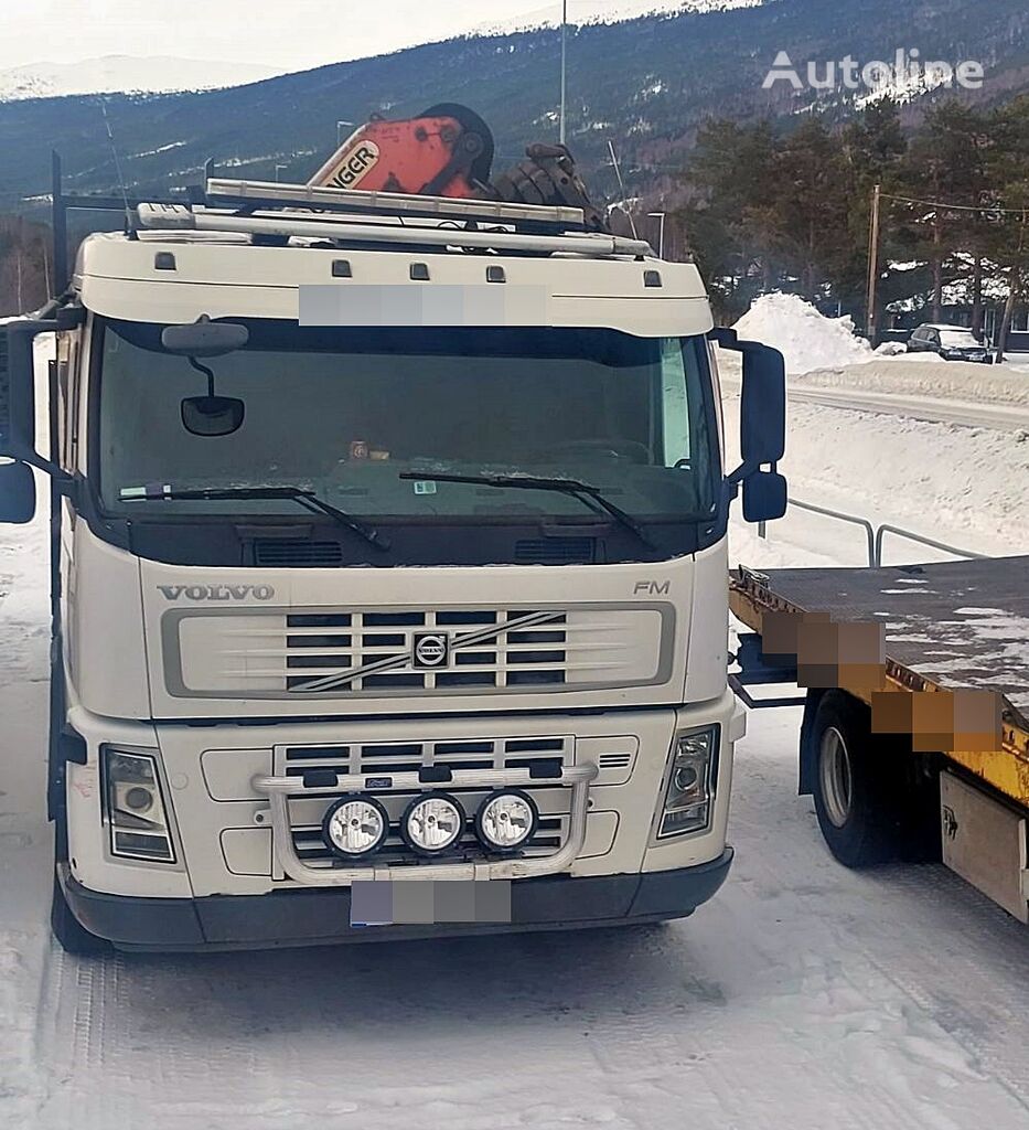 Ciężarówka burtowa Volvo FM340 PALFINGER PK18002 PLATFORM 6m