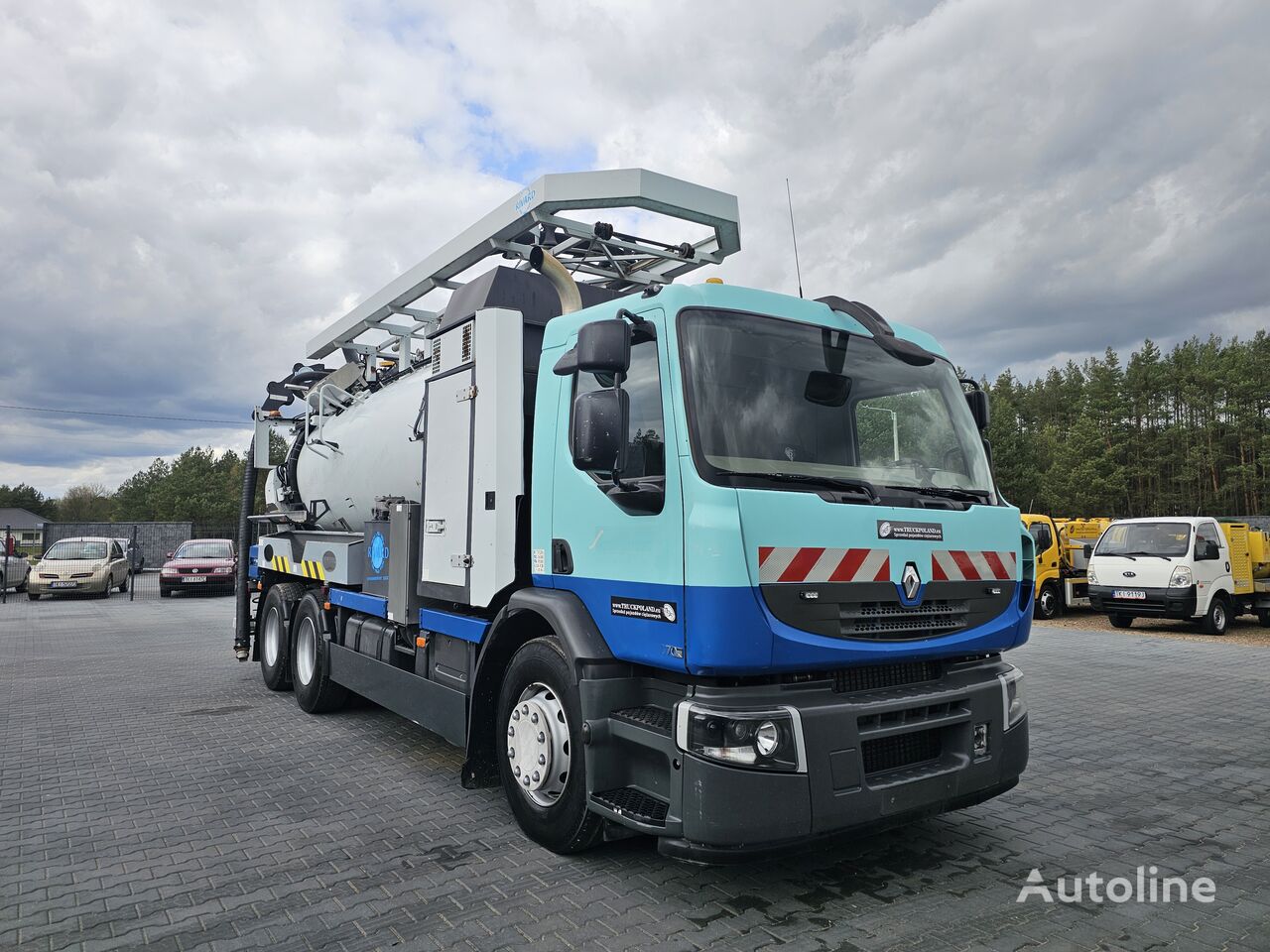 Samochód asenizacyjny Renault 6x4 WUKO RIVARD RECYTLING for collecting