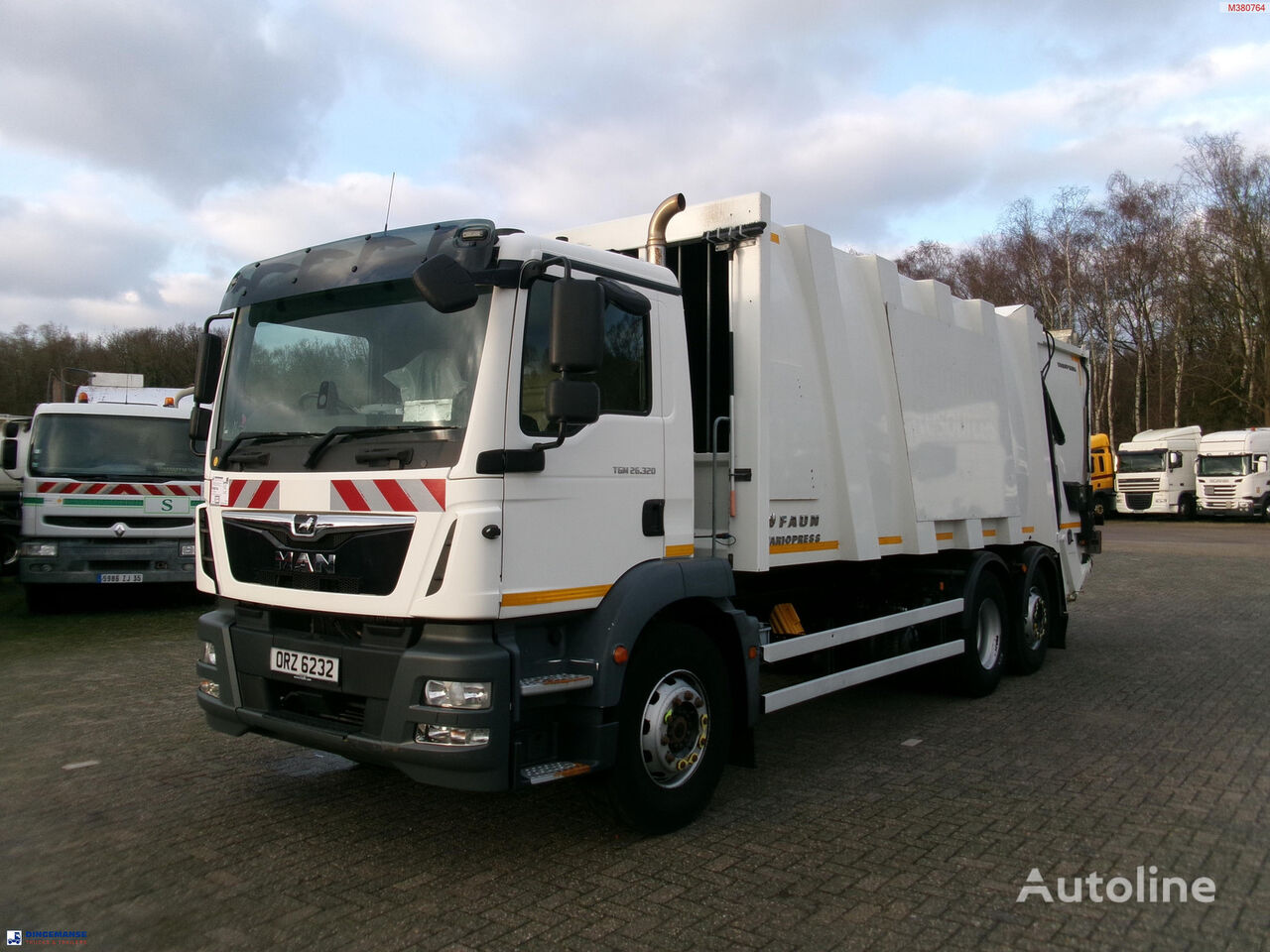 Mieciarka Man Tgm X Euro Rhd Faun Refuse Truck Na Sprzeda