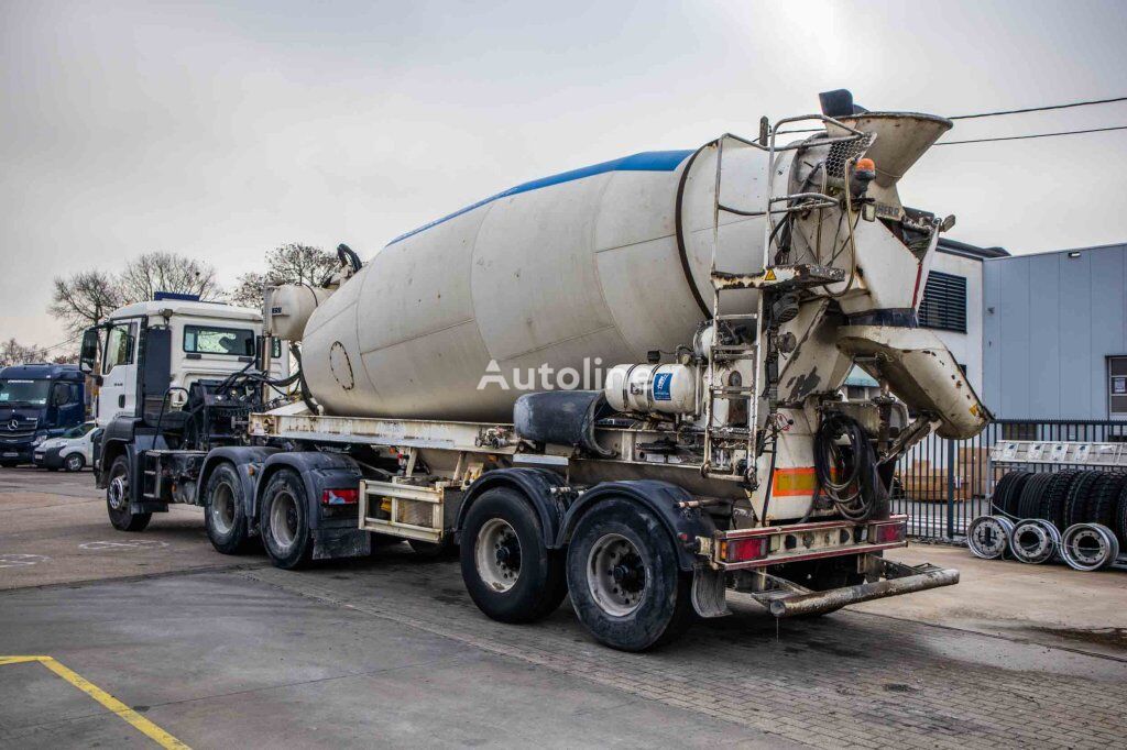 Naczepa Betoniarka Liebherr Beton Mixer Malaxeur Mischer M Na