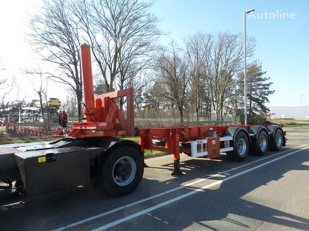 Naczepa do przewozu kontenerów VAN HOOL 30 ft tipping chassis elect