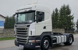 ciągnik siodłowy Scania G410 / MANUAL / EURO6 / RETARDER / KLIMA STACJONARNA