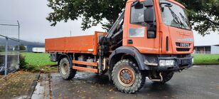 ciężarówka burtowa IVECO ML110-220 4x4 mit Kran+Funk