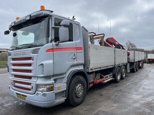 ciężarówka burtowa Scania R560