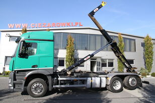 ciężarówka hakowiec MERCEDES-BENZ 6×2 AROCS 2543 E6 HOOKLIFT HYVA LIFT 20 6CS NEW ENGINE