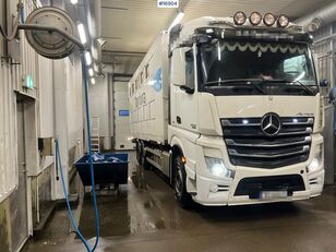 ciężarówka do przewozu bydła Mercedes-Benz 2013 Mercedes Actros Animal transport truck w/ lift