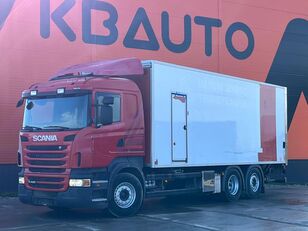 ciężarówka furgon Scania R 480 6x2 RETARDER / BOX L=7627 mm