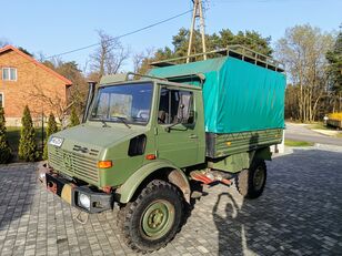 ciężarówka plandeka Mercedes-Benz Unimog U1300 435