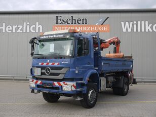 wywrotka MERCEDES-BENZ Axor 1833AK, 4x4, Atlas 126.3 Kran
