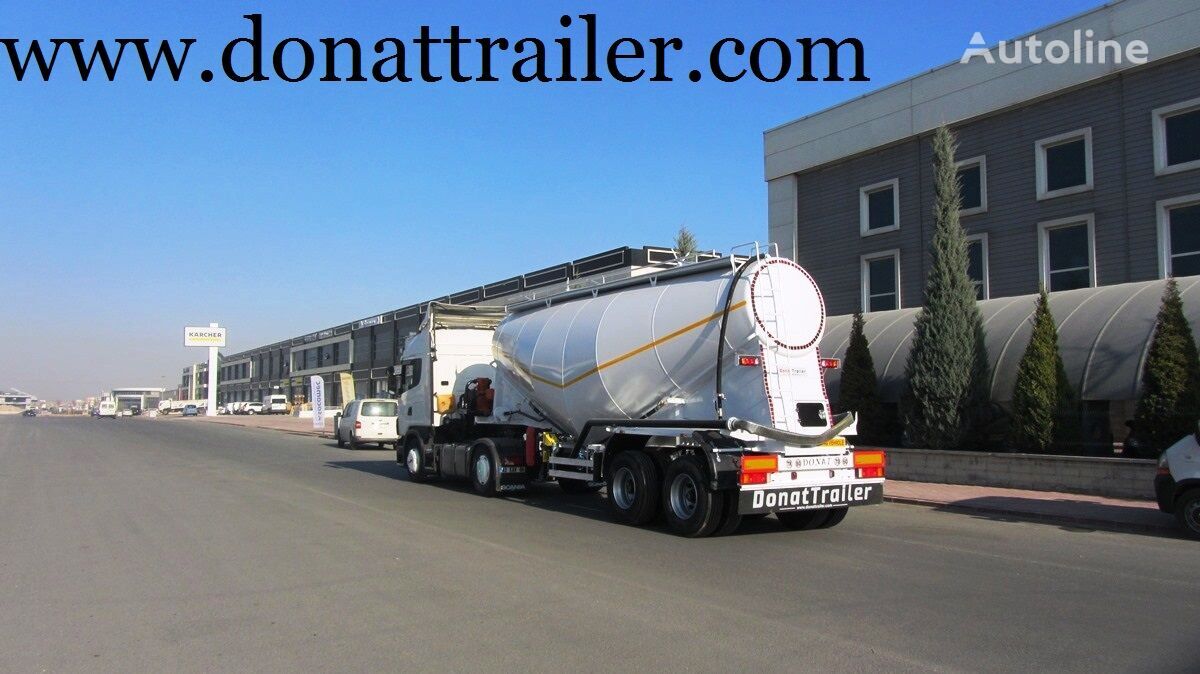 nowy cysterna cementowóz Donat W-Bogie Cement Trailer