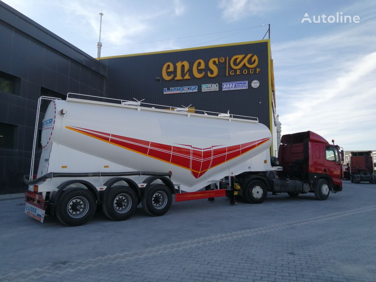 nowy cysterna cementowóz Lider 2023 MODELS YEAR NEW (MANUFACTURER COMPANY LIDER TRAILER & TANKE