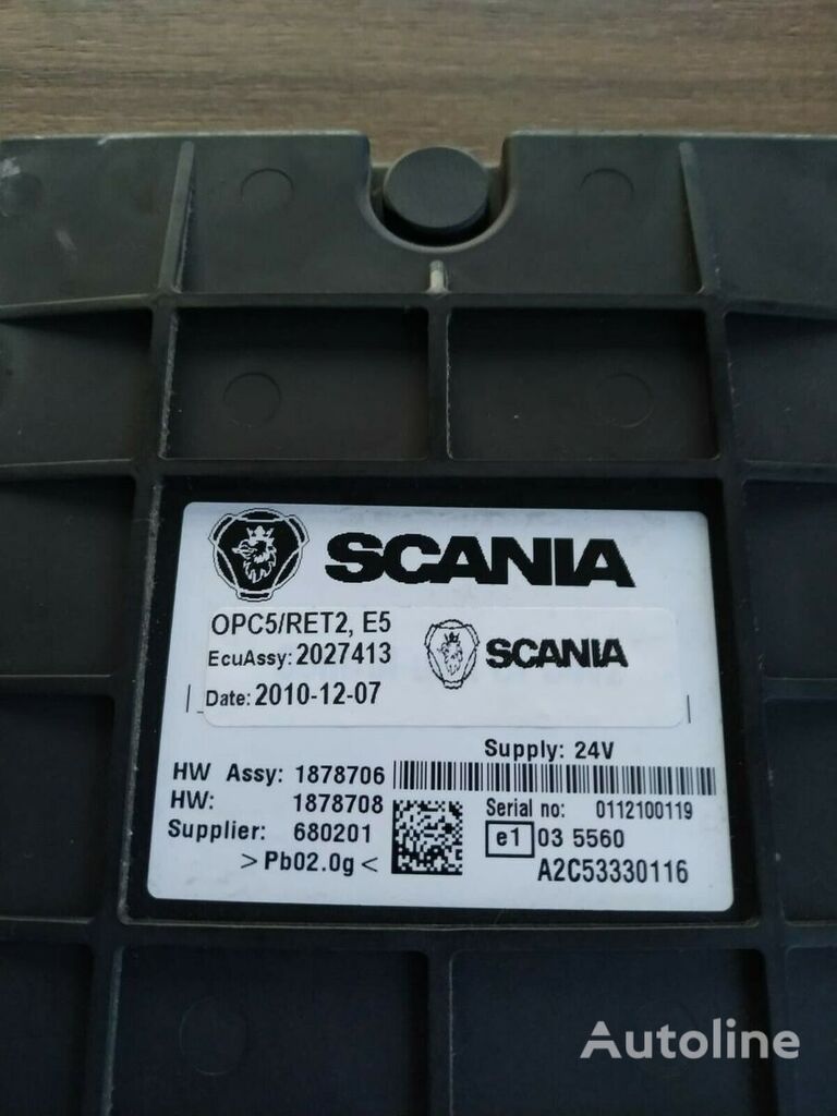 jednostka sterująca Scania OPC5 / RET2 do ciągnika siodłowego Scania
