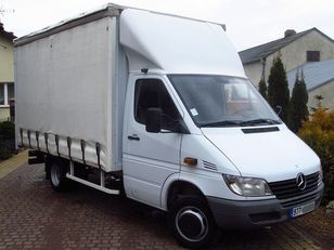 ciężarówka plandeka < 3.5t MERCEDES-BENZ SPRINTER 411CDI CURTAIN SIDE *FRENCH REGISTRATION*