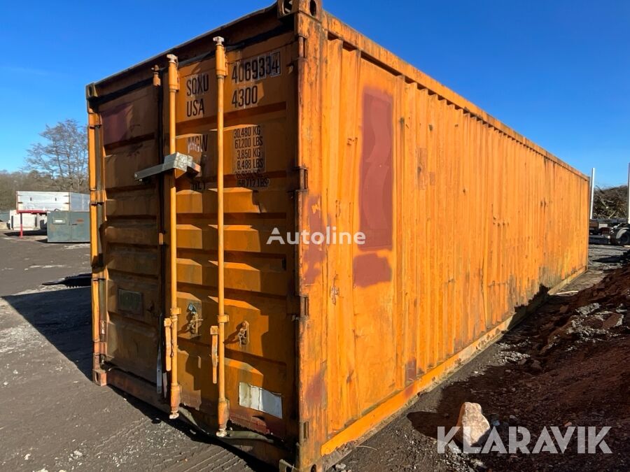 Kupić kontener 40 stopowy 40 fots container przez licytację Szwecja ...