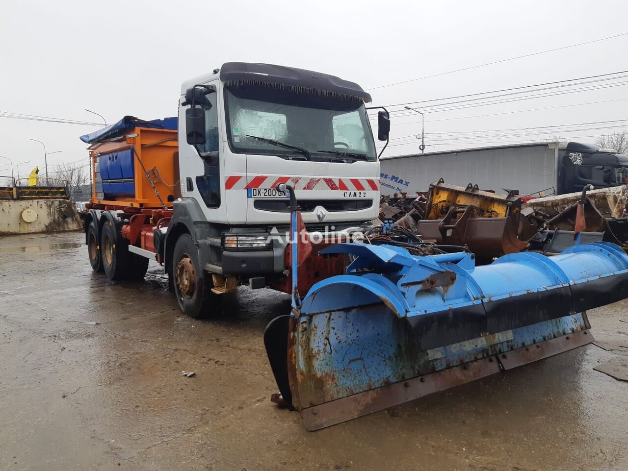 maszyna do odśnieżania Renault Kerax340 Deszabezit