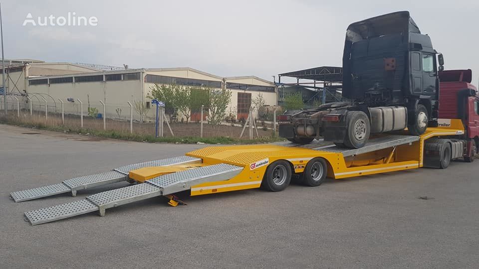 nowa naczepa do przewozu samochodów Gürleşenyıl truck transporter semi trailers