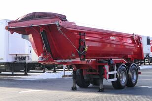 naczepa wywrotka Stas CIMAR / TIPPER 19 M3 / WHOLE STEEL / 2 AXES / LIFTED AXLE / HYDR