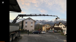 żuraw przewoźny HIAB 322 E-8 winch rotator 2007